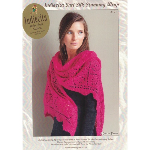 2101 Indiecita Suri Silk Stunning Wrap 