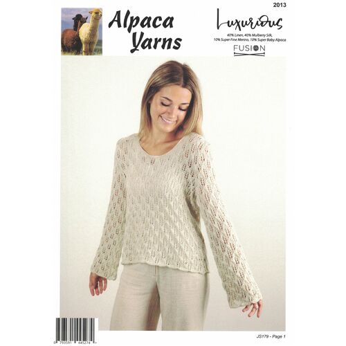 2013 - Luxurious Fusion Lacy Sweater