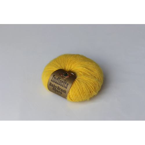 Indiecita Baby Brush Alpaca 14 Ply 2047 Buttercup