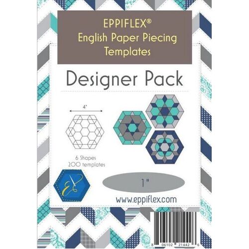 Designer Pack 1 English Paper Piecing Templates