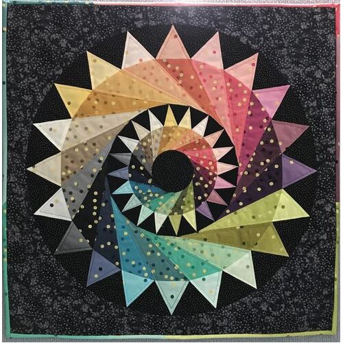 English Paper Piecing Template - A Twist in Time