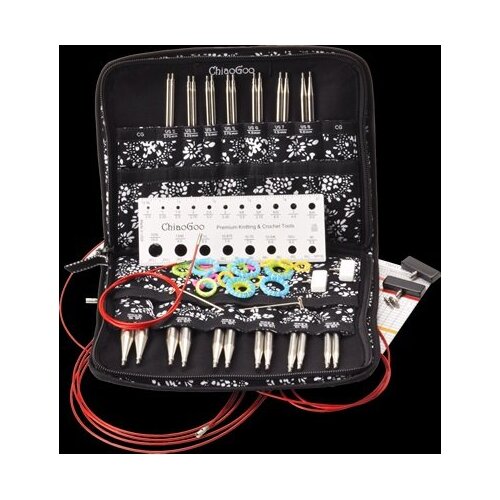 ChiaoGoo TWIST Red Lace Interchangeable 4" Tip Set  Small