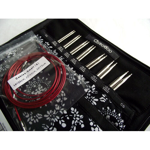 ChiaoGoo TWIST Red Lace Interchangeable 5" Tip Set – Small