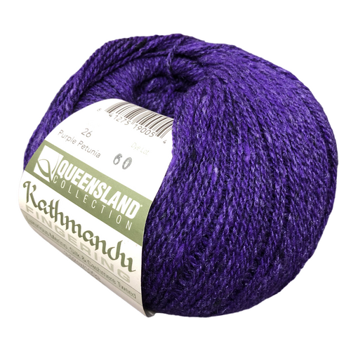 Queensland Collection Kathmandu Fingering - #26 Purple Petunia