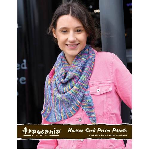 Araucania Yarns - Polly Shawl in Huasco Sock Prism Paints