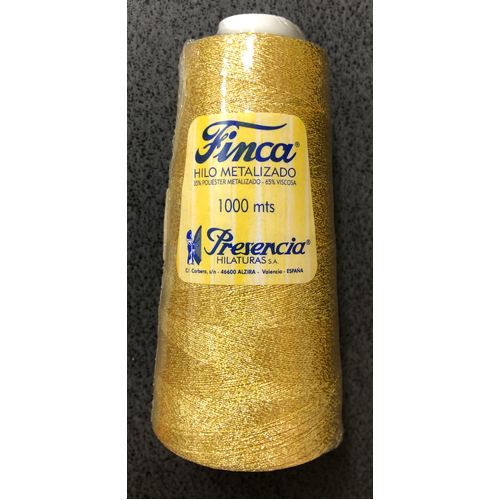 Finca Hilo Metalizado - 0009 Gold