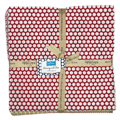 10 Inch Stacker - Riley Blake Designs - Honeycomb Dot 