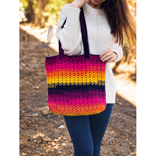 ReTwisst DIY Rainbow Crochet Bag Kit – Dragon Fruit 7602