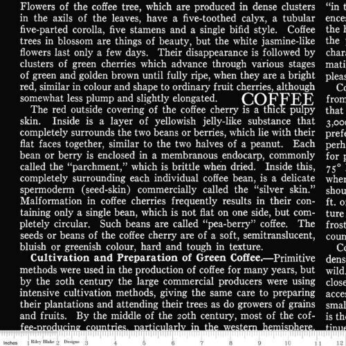 Coffee Chalk - Text Black