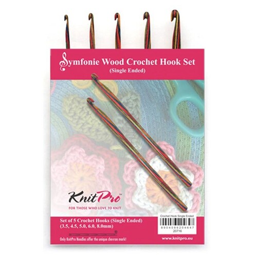 KnitPro Symfonie Wood Crochet Hook Set