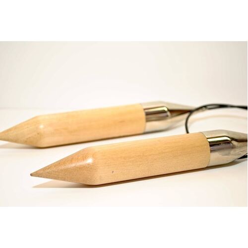 Jumbo Birch Fixed Circular Needles 30.00mm