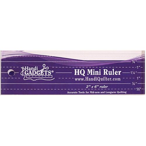 HandiQuilter Mini Ruler 2" x 6"