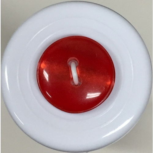 Button - 15mm red