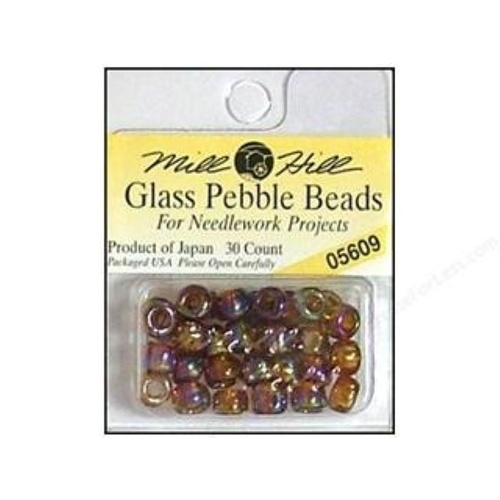Mill Hill Size 3? Glass Pebble Beads