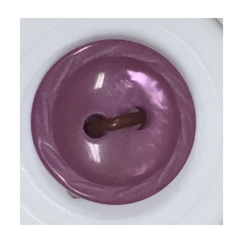 Button - 13mm Round Purple