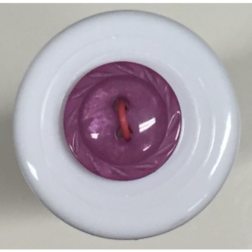 Button - 15mm Purple