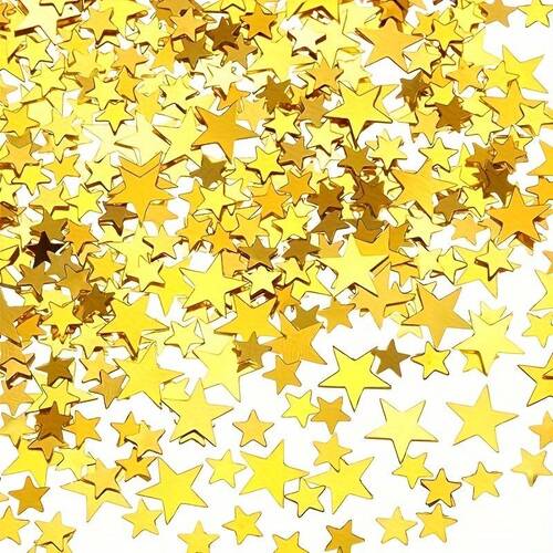 Scatterfetti Decorative Shapes - Gold Stars