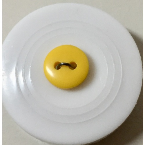 Button - 8mm Yellow