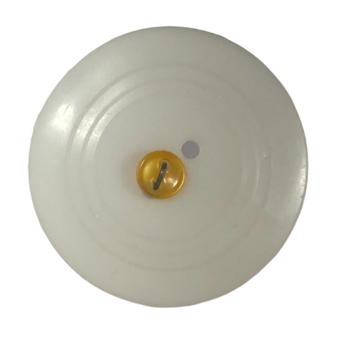 Button - 5mm Orange Circular