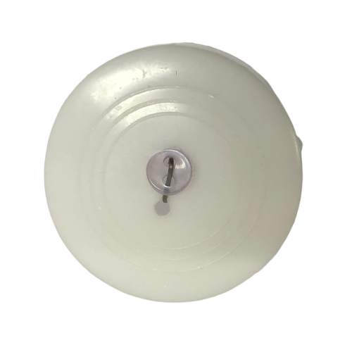 Button - 5mm Mauve Circular