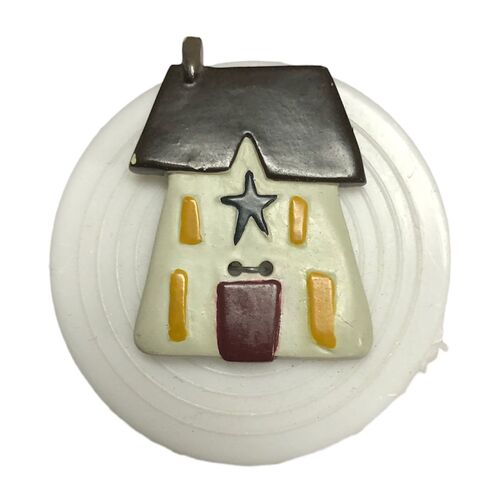 Button - 33mm House Country