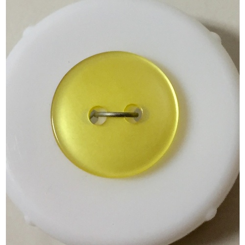 Button - 14mm Lemon