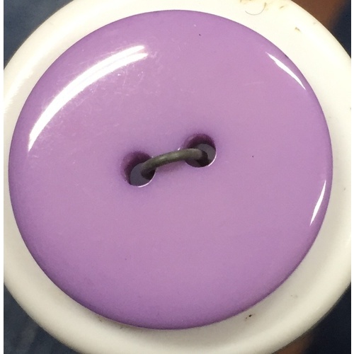 Button - 23mm Mauve Col 81