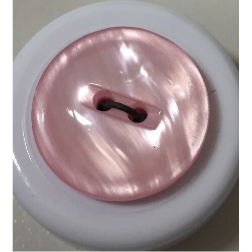 Button - 20mm Pink 91