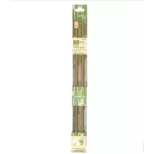 4.50mm Bamboo Knitting Needles 25cm