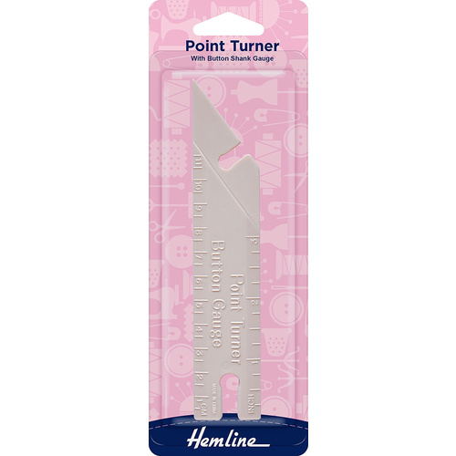 Point Turner with Button Shank Guage