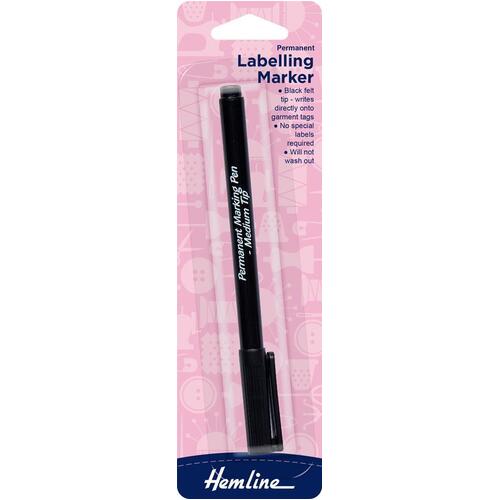 Hemline Fabric Marker - Permanent Labelling Marker