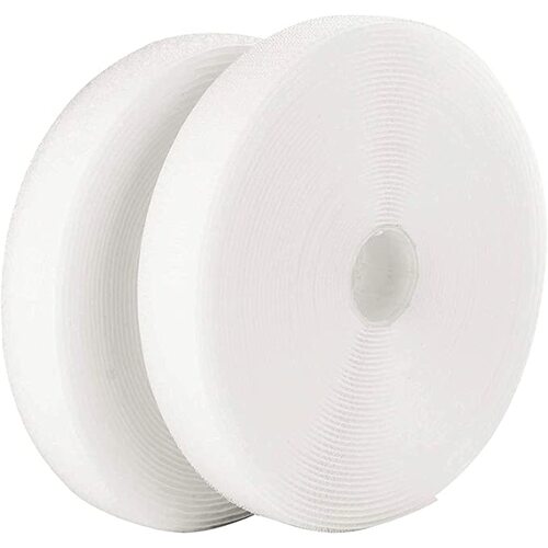 Hook & Loop Tape Sew-In 25mm White