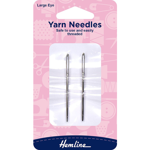 Hemline Large Eye Wool Needles