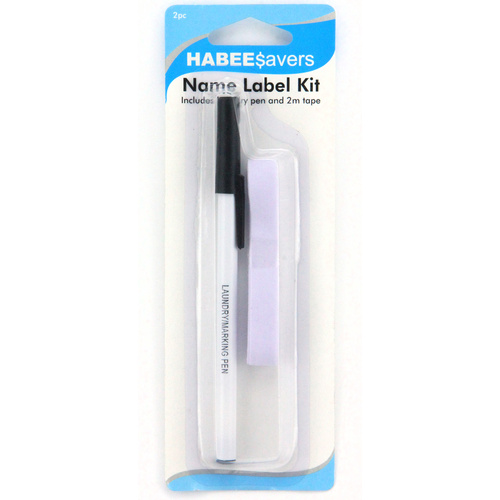 Habee Savers Name Label Kit