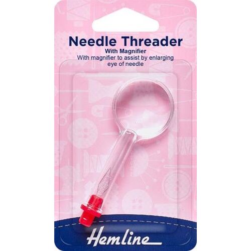 Needle Threader With Magnifier