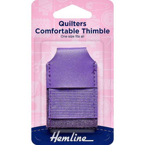 Hemline Quilters Comfortable Thimble