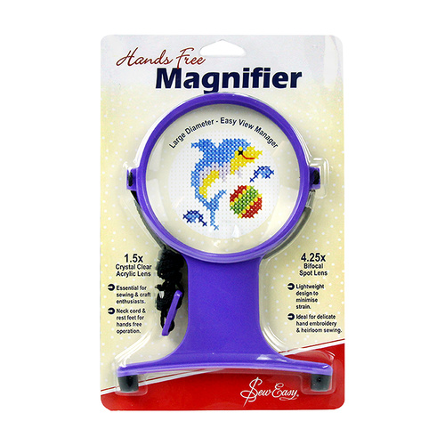 Sew Easy Hands Free Magnifier  with Neck Cord