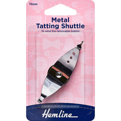 Hemline Metal Tatting Shuttle