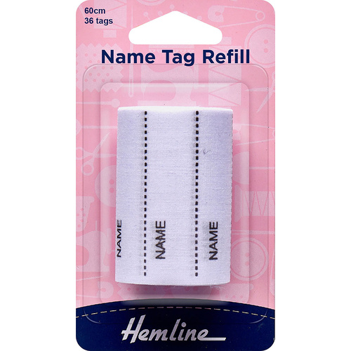 Hemline Name Tag Refill