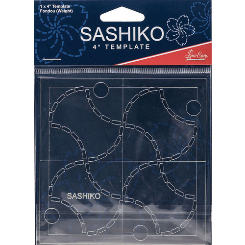 Sashiko Template 4" Fondou (Weight)