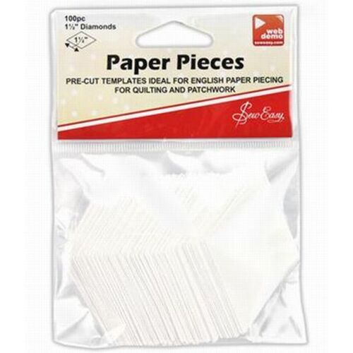 English Paper Piecing Templates - 1 1/2" Diamonds 