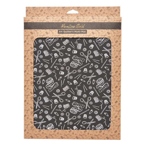 Hemline Quilter’s Multi Mat 4-in-1 – 30 x 24 x 2.5cm (12 x 9½ x 1in)