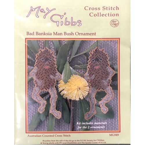 May Gibbs Bad Banksia Man Bush Ornament Kit - MG949