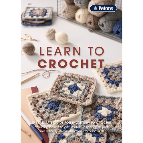 Patons Learn to Crochet Guidebook #1257