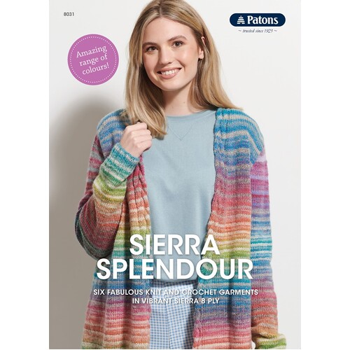 Patons Sierra Splendour Pattern 8031