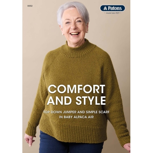 Patons Comfort and Style Pattern