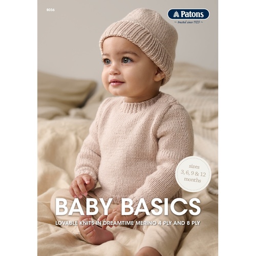 Baby Basics - Knits in Dreamtime Merino 4 Ply & 8 Ply