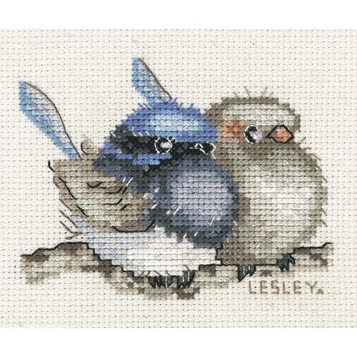 582112 Blue Wren Cross Stitch Kit