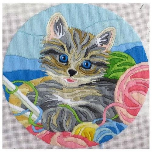 Longstitch Kit - Knittin' Kitten FLS-5006