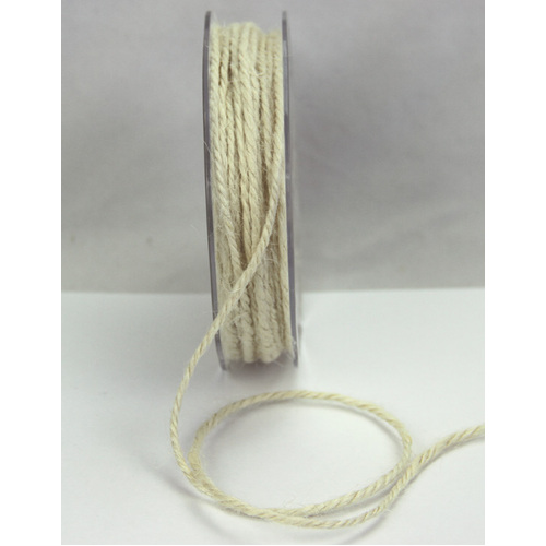 Jute Cord 2mm Ivory